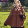 6) BC006 RUST (1) – Children’s Round Madrasah Hijab Rust